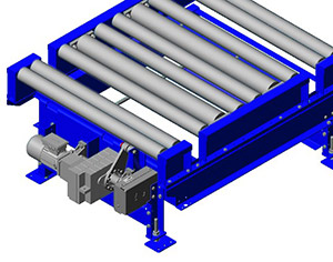 Pallet Handling Conveyor – Roller Transfers